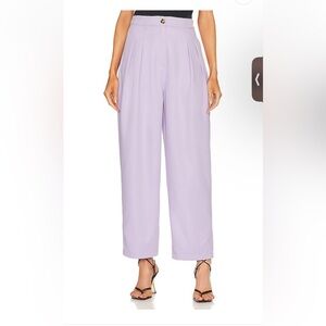 Revolve Bianca Dana Pant in Lilac, high rise